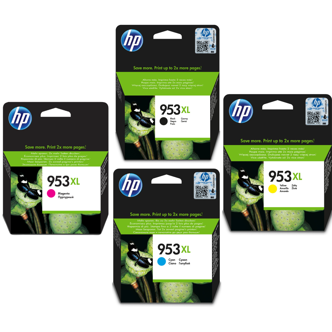FULL SET - HP 953XL ink cartridges