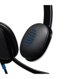 LOGITECH H540 USB HEADSET - BLACK