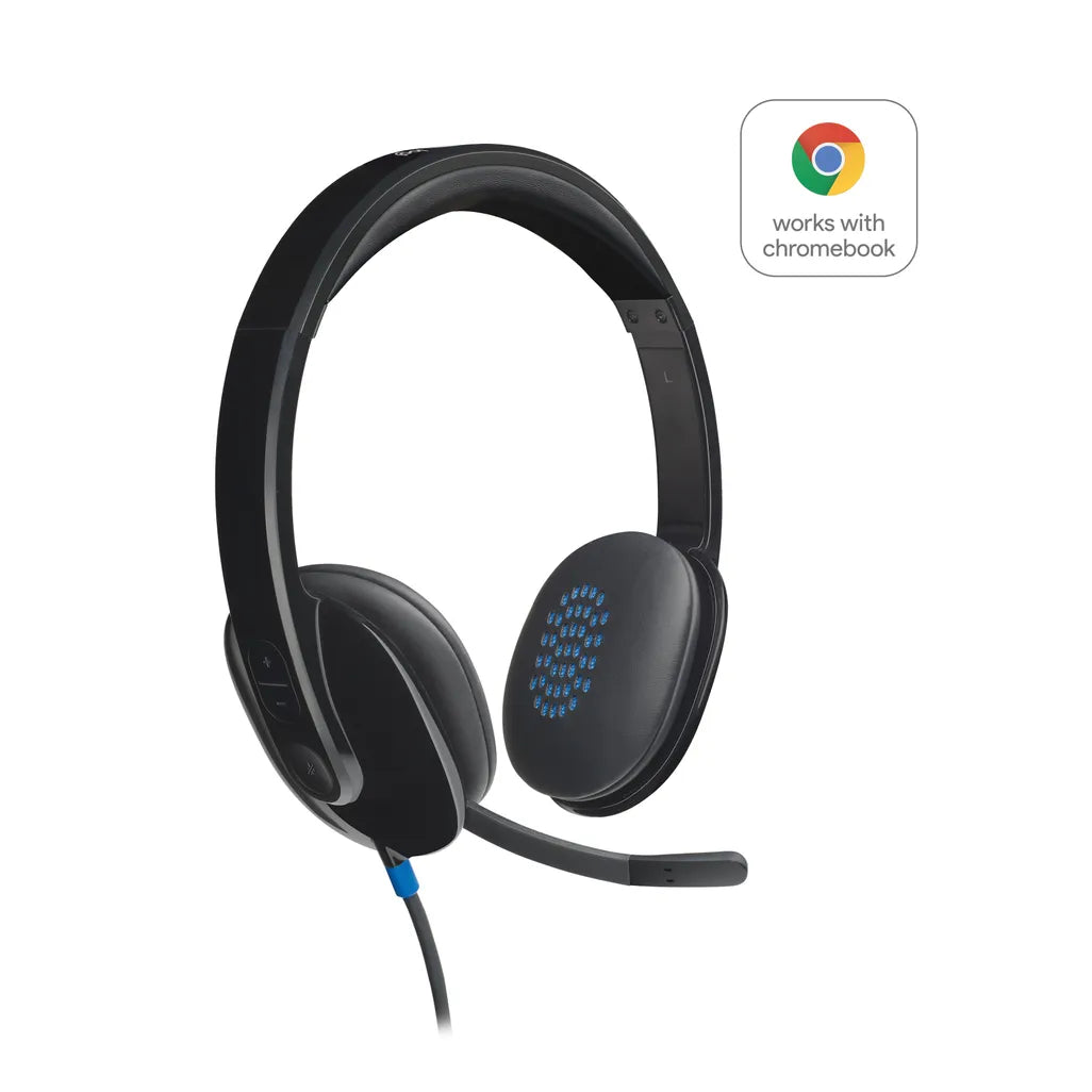 LOGITECH H540 USB HEADSET - BLACK