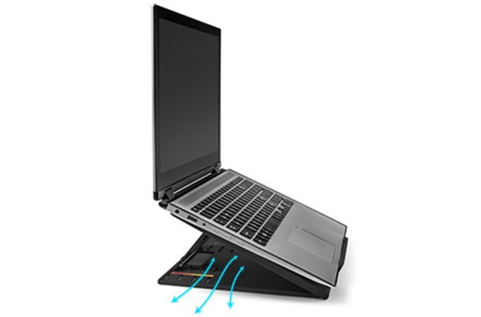 Kensington - SmartFit® Easy Riser™ Go Adjustable Ergonomic Riser for up to 17” Laptops – Black