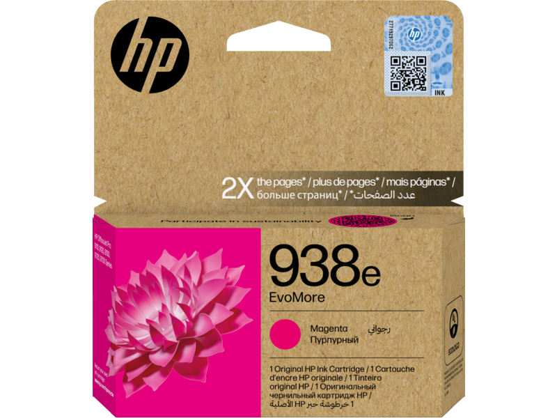 FULL SET - HP 938e EvoMore Original Ink Cartridges