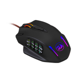 REDRAGON IMPACT 12400DPI MMO Gaming Mouse – Black