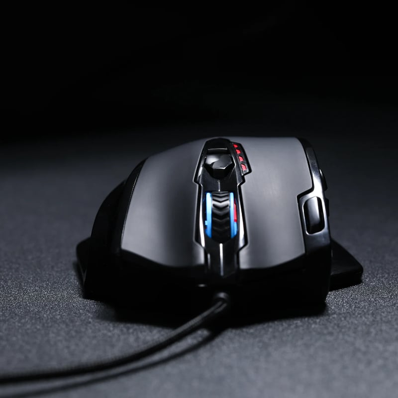 REDRAGON IMPACT 12400DPI MMO Gaming Mouse – Black